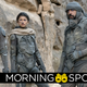 Rebecca Ferguson, Zendaya, Javier Bardem, and Timothee Chalamet in Dune.